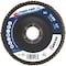 Weiler 4-1/2" Tiger Paw Super High Density Flap Disc, Flat (TY27), 80Z, 7/8" 51163 - alternate 1